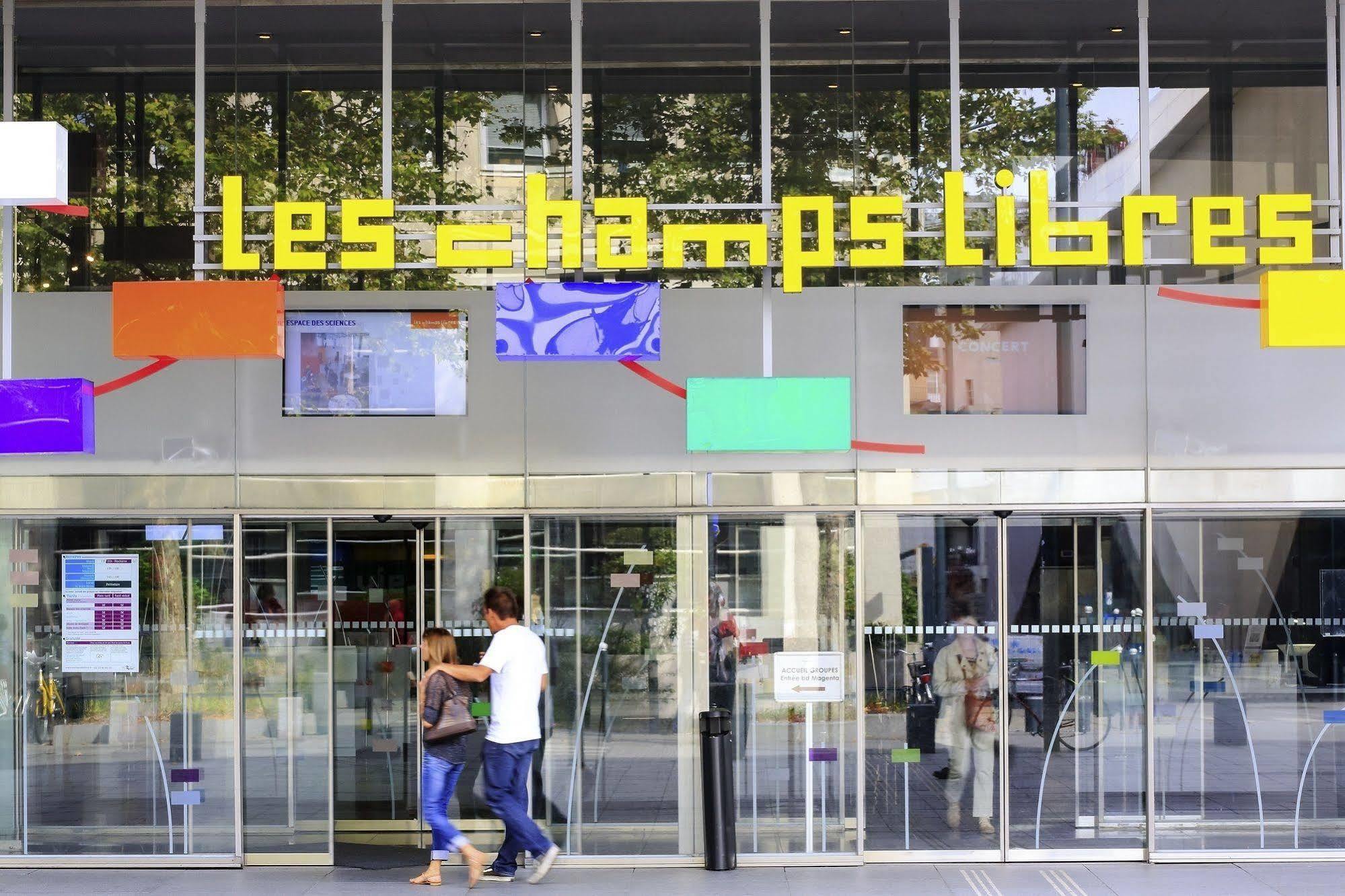 Hotel Ibis Styles Rennes Centre Gare Nord Exterior foto